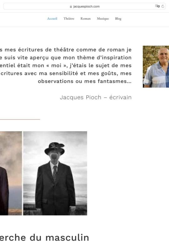 Jacques Pioch, écrivain - Montpellier