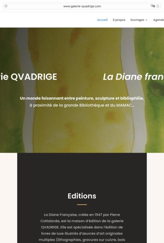 La Diane Française - Galerie Quadrige, Nice