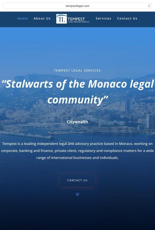 Tempest Legal Services, Monaco