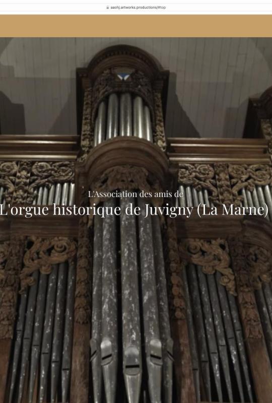 Association des Amis de l’Orgue historique de Juvigny (association loi 1901) 